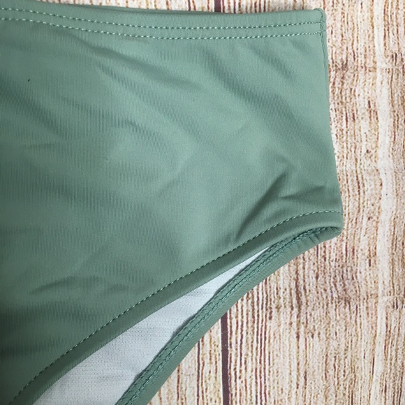 We Wore What Emily High Waist Bikini Swim Bottom Size Medium - Picture 4 of 7